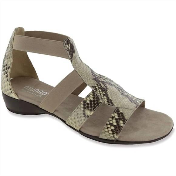 NEW MUNRO women's zena gladiator sandal in khaki